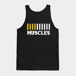 Downloading Muscles - New Years Resolution Workout Tank Top